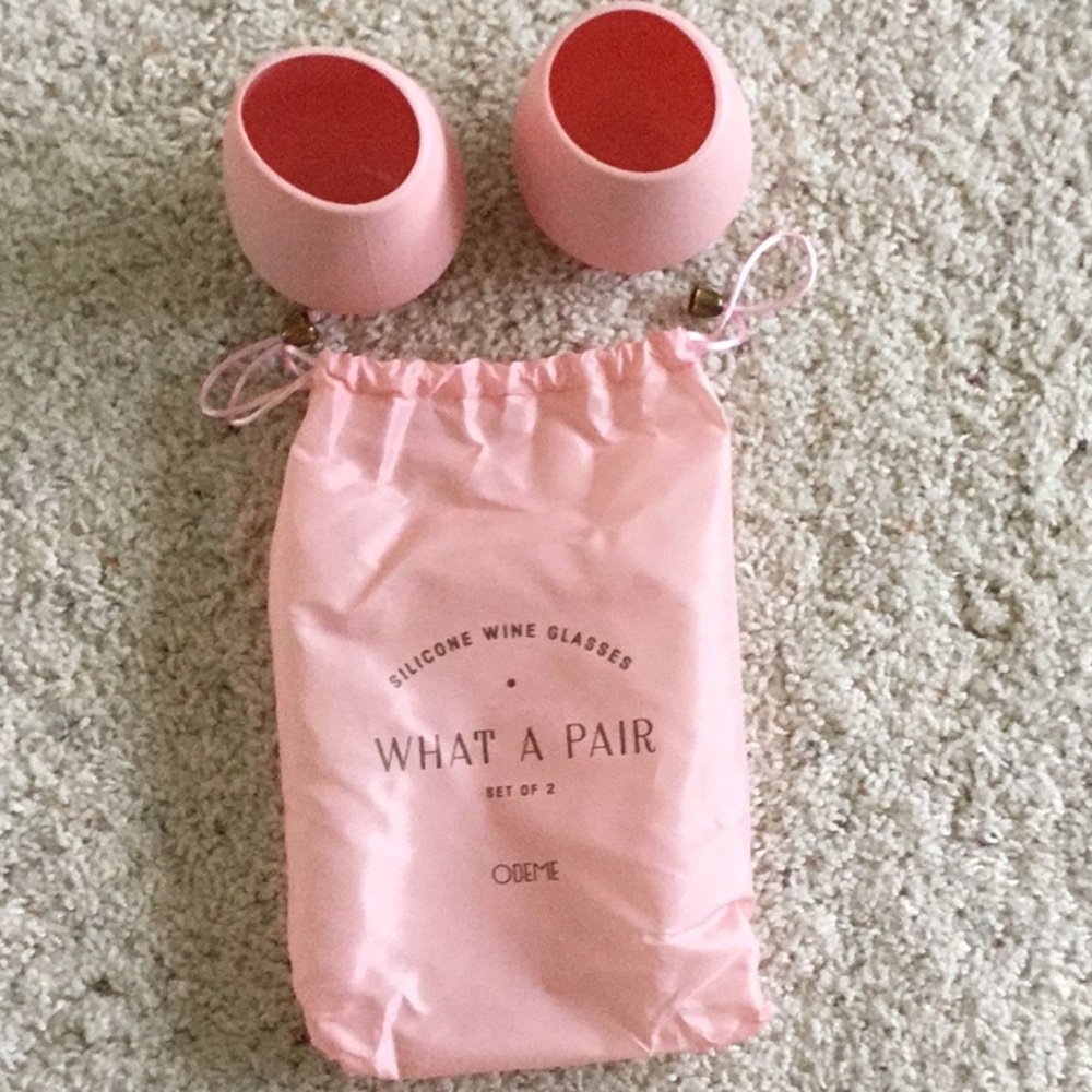 Odeme Silicone Wine Glasses